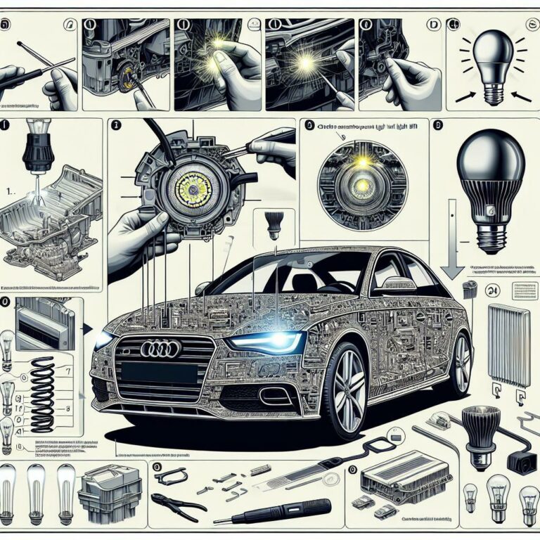 Audi A4 2014: Jak na výměnu žárovky v 5 jednoduchých krocích