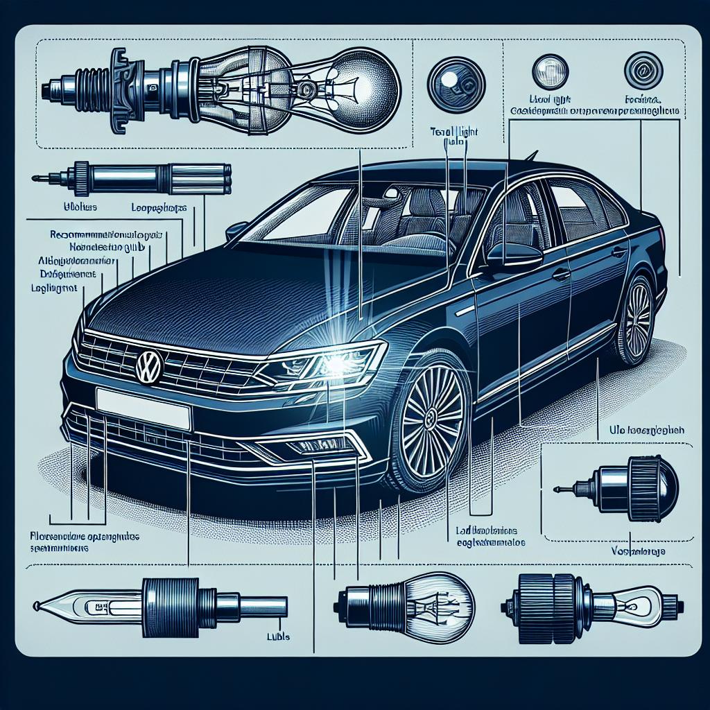 Jaké žárovky vybírat pro VW Passat B7