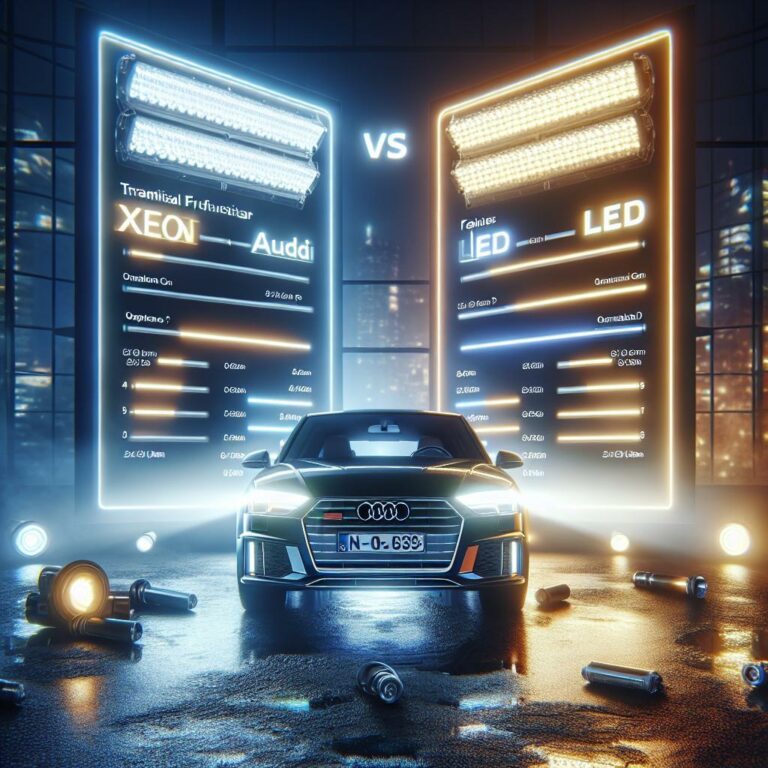 Xenon vs LED Audi: Co zvolil prémiový výrobce?