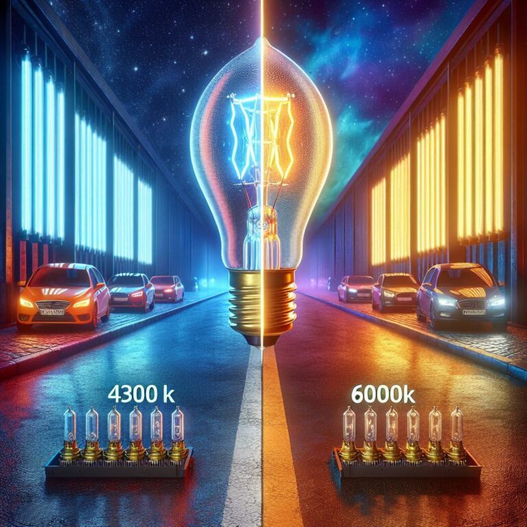 4300K vs 6000K xenon Osram: Který odstín vládne silnicím?