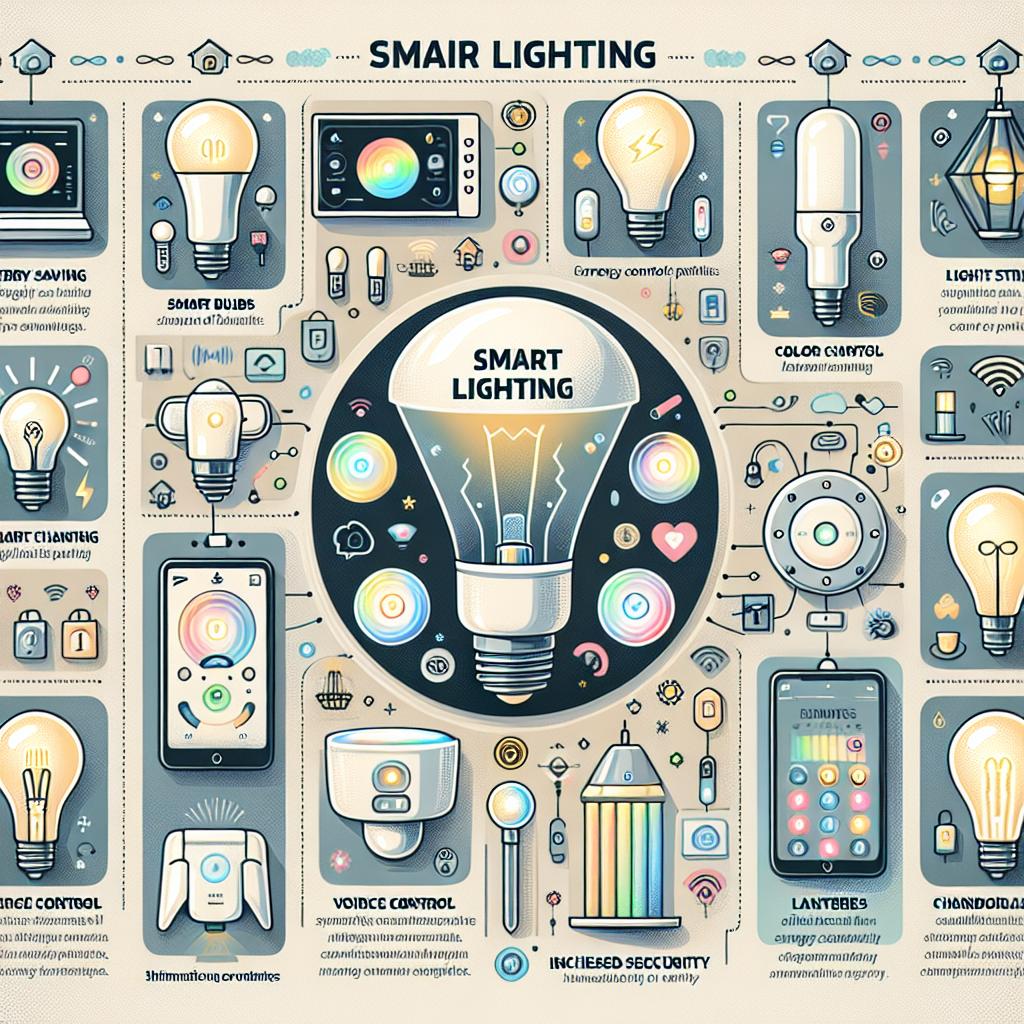 Typy smart osvětlení a jejich výhody
