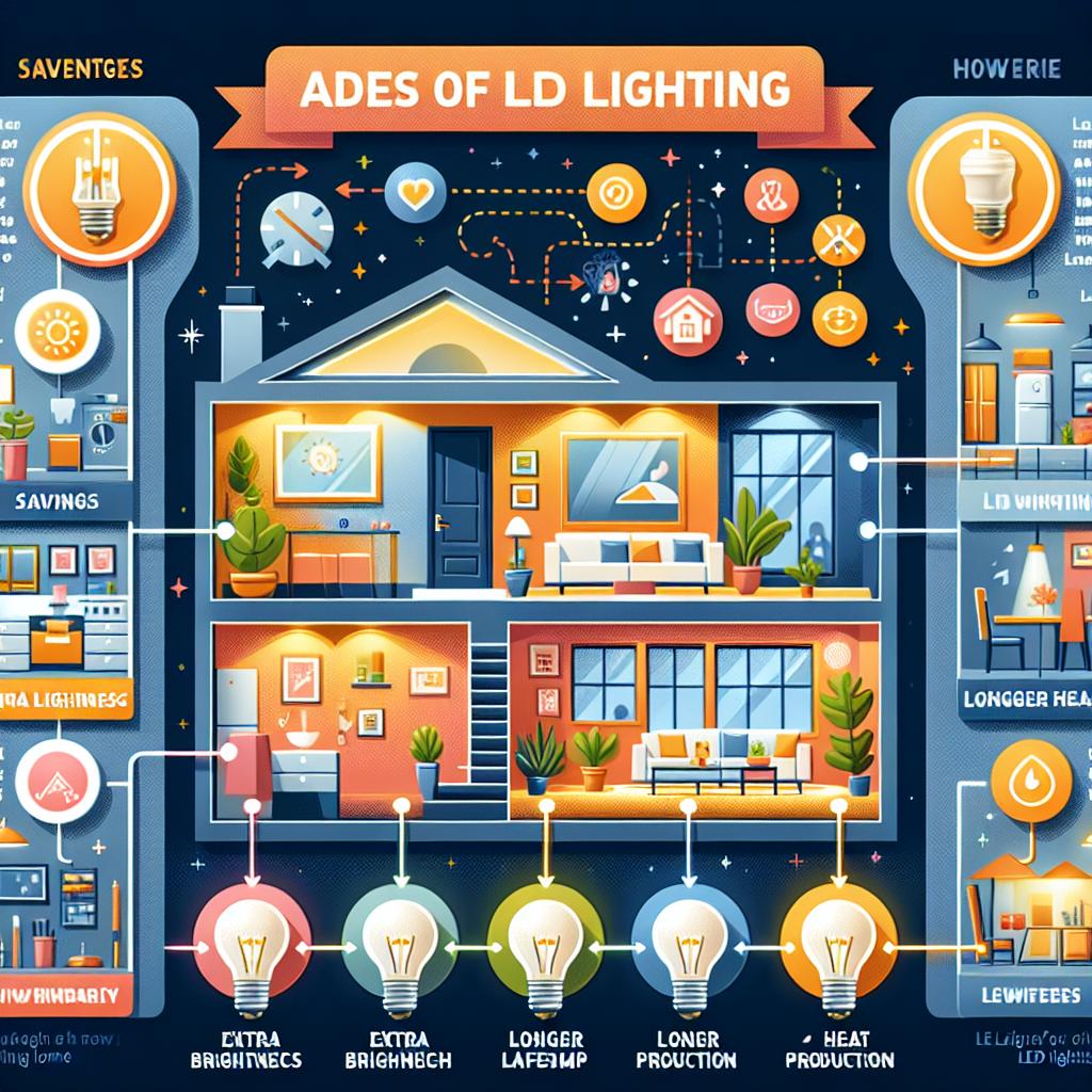Výhody LED osvětlení pro domácnost
