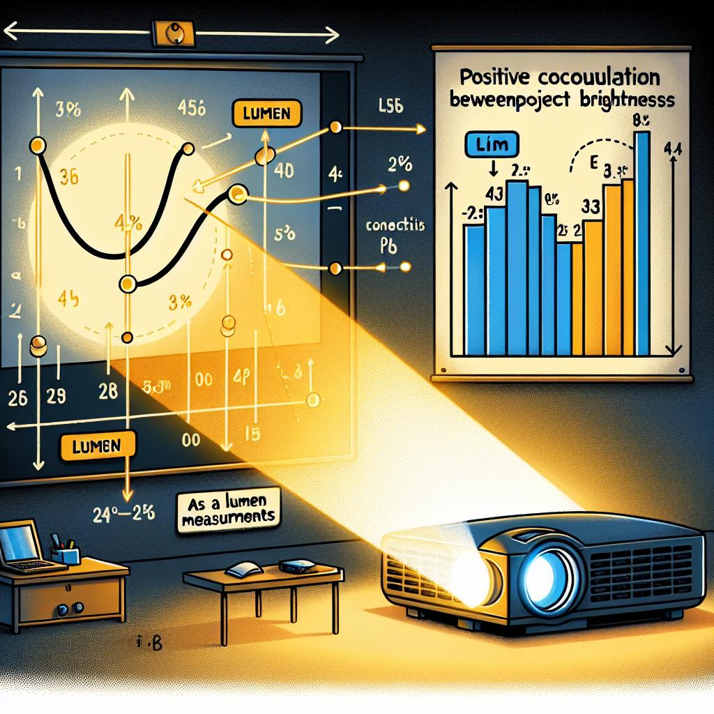 Jak měření lumenů ovlivňuje jas projektorů