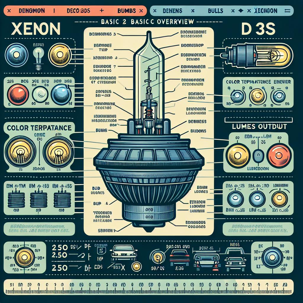 Xenon D2S a ​D3S: Základní přehled