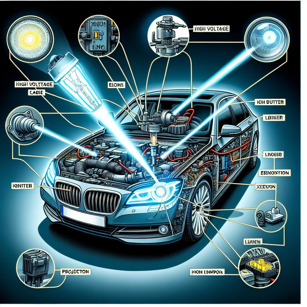 Jak fungují xenonové světla v BMW E91